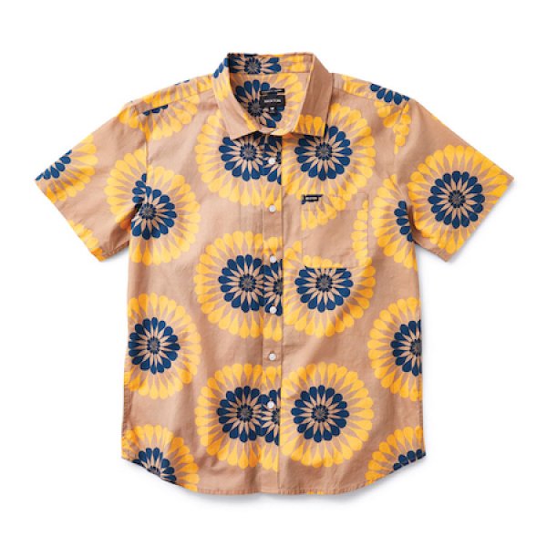 画像1: BRIXTON "CHARTER X S/S WVN" - MOJAVE/GOLDEN GLOW (1)