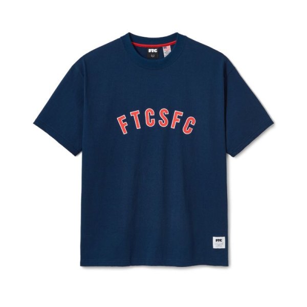 画像1: FTC "ARC LOGO TEE" - NAVY (1)