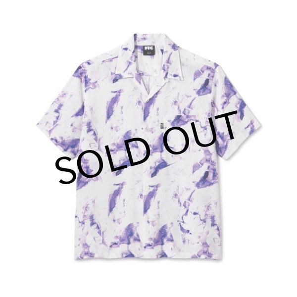 画像1: FTC "WATERCOLOR RAYON SHIRT" - WHITE (1)