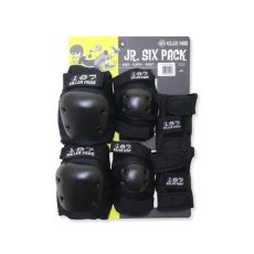画像1: 187 KILLER PADS "JUNIOR SIX PACK" - BLACK (1)