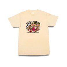 画像1: QUARTERSNACKS "RUSSIAN DOLL TEE" - CREAM (1)