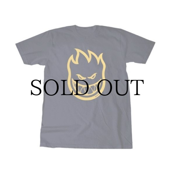 画像1: SPITFIRE "BIGHEAD FADE FILL S/S TEE" - NAVY (1)