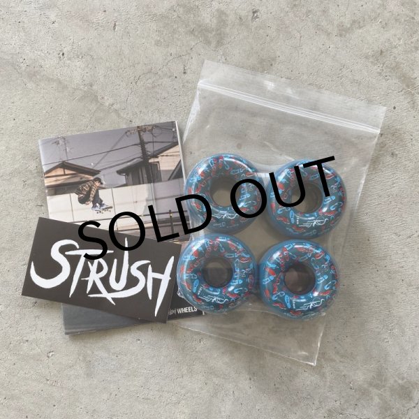 画像1: STRUSH WHEELS "FOOTPRINTS 76A" - 56mm (1)