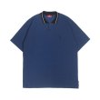 画像1: 【SALE】HELLRAZOR "h POLO SHIRT" - BLUE (1)