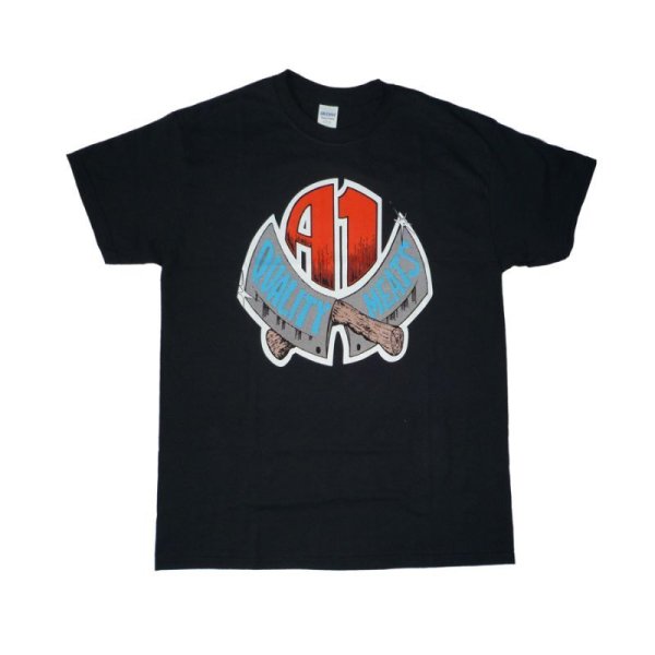 画像1: DEAR SKATING "A-1 MEATS TEE" - BLACK (1)