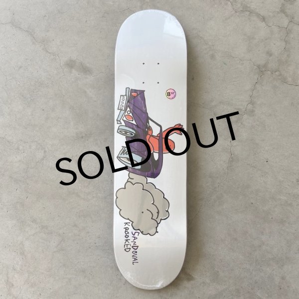 画像1: KROOKED SKATEBOADING "RONNIE SANDVAL WINNER DECK" - 8.12inch (1)