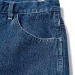 画像4: FTC "DENIM PAINTER SHORT" - BLACK (4)