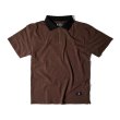 画像1: FORMER MERCHANDISE "UNIFORM POLO" - BROWN (1)