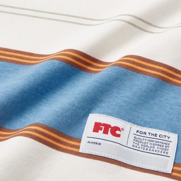 画像3: FTC "DENIM COLLAR RUGBY SHIRT" - BROWN (3)