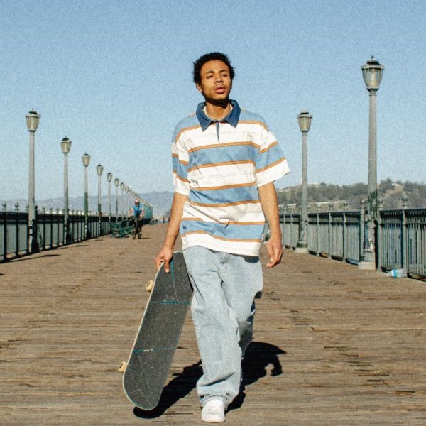 画像4: FTC "DENIM COLLAR RUGBY SHIRT" - BROWN (4)