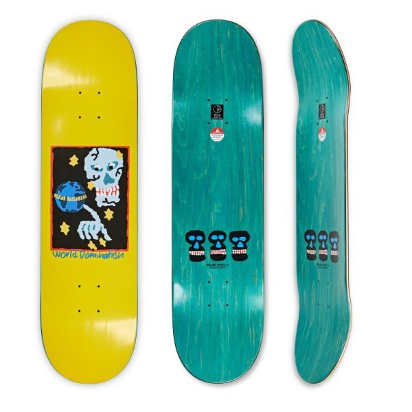 画像1: POLAR SKATE CO. "OSKAR ROZENBERG / WORLD DOMINATION" - 8.125inch (1)