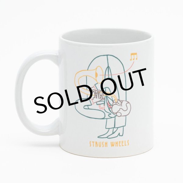 画像1: STRUSH WHEELS "JAZZ MAN MUG CUP Art by Soy Panday"  (1)
