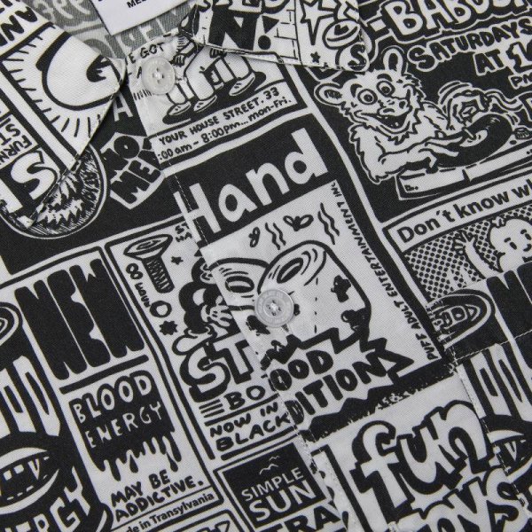 画像3: POLAR SKATE CO. "CLASSIFIEDS SHIRT" (3)