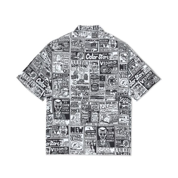 画像2: POLAR SKATE CO. "CLASSIFIEDS SHIRT" (2)