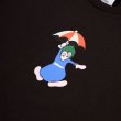 画像2: 【SALE】ALLTIMERS "BIG DROP TEE” - BLACK (2)