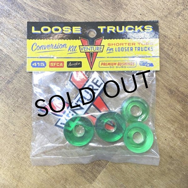 画像1: VENTURE TRUCKS "BUSHINGS LOOSE TRUCKS CONVERSION KIT" - 90D (1)