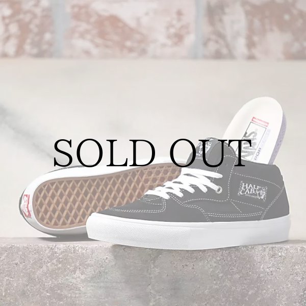 画像1: VANS "SKATE HALF CAB" -BLK/WHT ［USA企画］ (1)