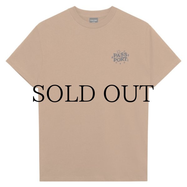画像3: PASS~PORT "DUMB?LUCK LADDER TEE" - CARAMEL (3)