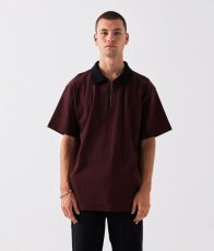 画像2: FORMER MERCHANDISE "UNIFORM POLO" - BURGUNDY (2)
