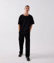 画像6: FORMER MERCHANDISE "CA HEMP T-SHIRT" - WASHED BLACK (6)