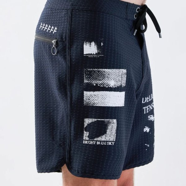 画像4: FORMER MERCHANDISE "DELICATE SCALLOP 17" TRUNK" - BLACK (4)