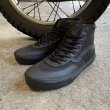 画像1: VANS "CROCKETT HIGH SHOES" - BUTTER LEATHER BLACK / BLACK ［USA企画］ (1)