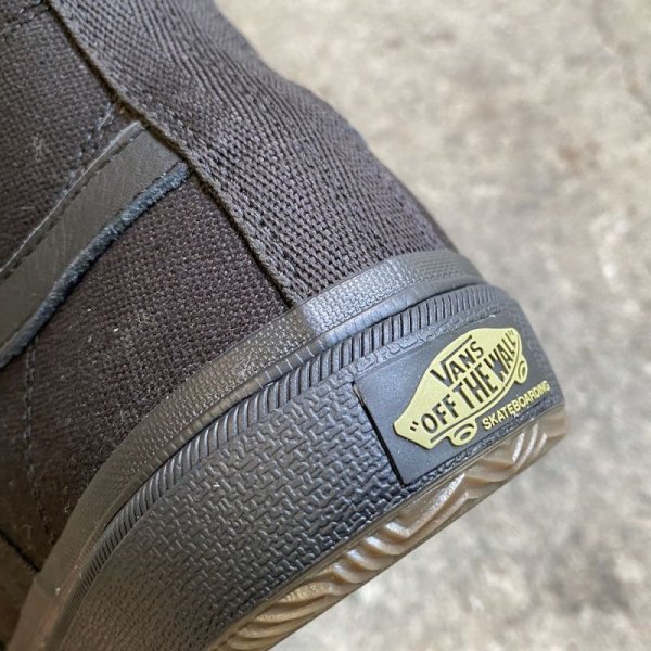 画像4: VANS "CROCKETT HIGH SHOES" - BUTTER LEATHER BLACK / BLACK ［USA企画］ (4)