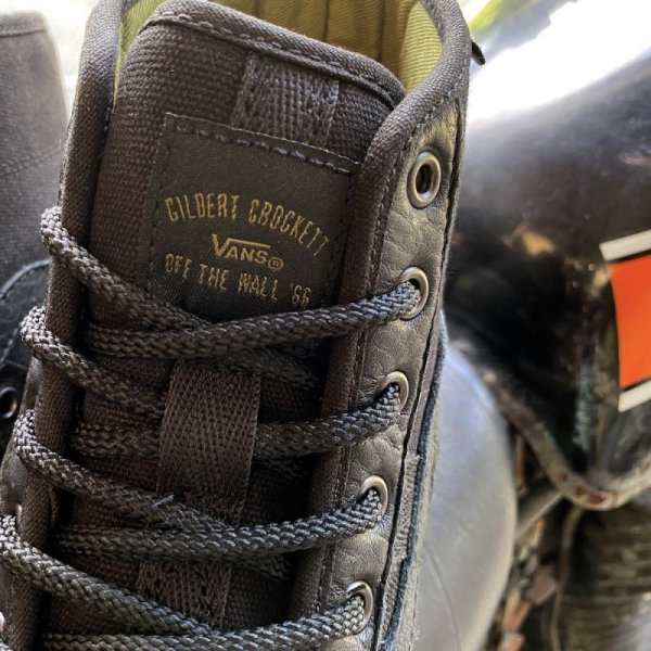 画像6: VANS "CROCKETT HIGH SHOES" - BUTTER LEATHER BLACK / BLACK ［USA企画］ (6)