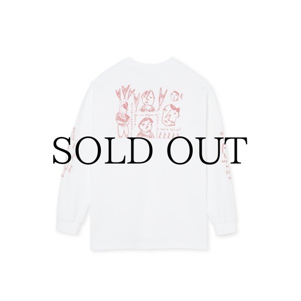画像3: POLAR SKATE CO. "SEEN BETTER DAYS LS TEE" - WHITE  (3)
