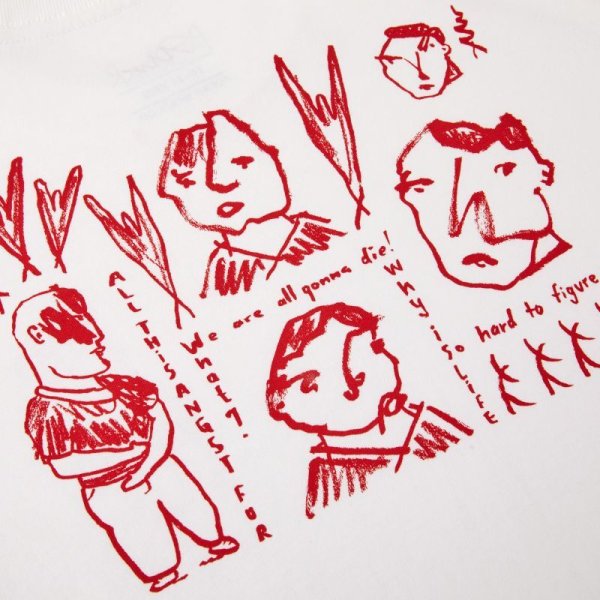 画像4: POLAR SKATE CO. "SEEN BETTER DAYS LS TEE" - WHITE  (4)