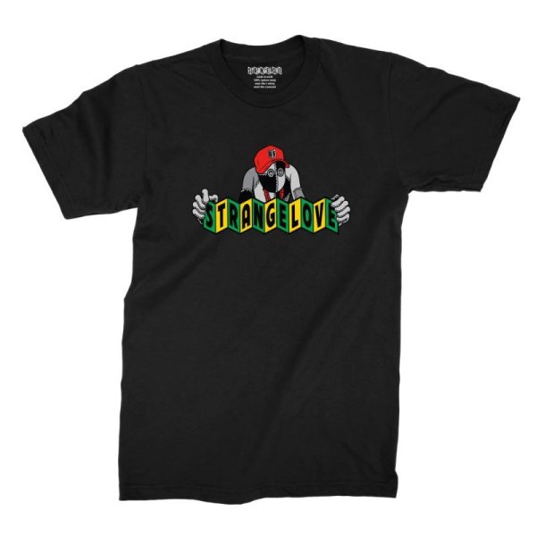 画像1: STRANGE LOVE "Rag Doll Logo Tee" - BLACK/GRAY (1)