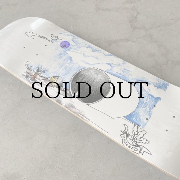 画像2: KROOKED SKATEBOADING "FULLPIPE RONNIE SANDVAL" - 8.62inch (2)