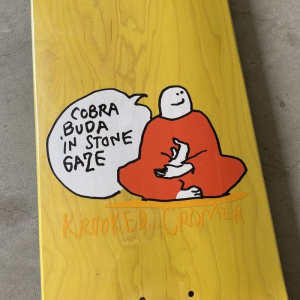 画像2: KROOKED SKATEBOADING "BUDA BRAD CROMER" - 8.38inch (2)