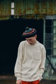 画像6: COMFORTABLE REASON "STRIPE TAM O'SHANTER HAT" - NAVY (6)