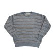 画像3: COMFORTABLE REASON " PINSTRIPE RASTA SWEATER " - GRAY (3)