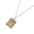 画像3: HELLRAZOR "REMEMBER YOU MUST DIE NECKLACE w/ POUCH" - 18K GOLD (3)