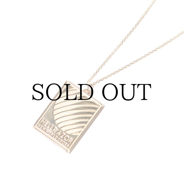 画像2: HELLRAZOR "REMEMBER YOU MUST DIE NECKLACE w/ POUCH" - 10K GOLD (2)