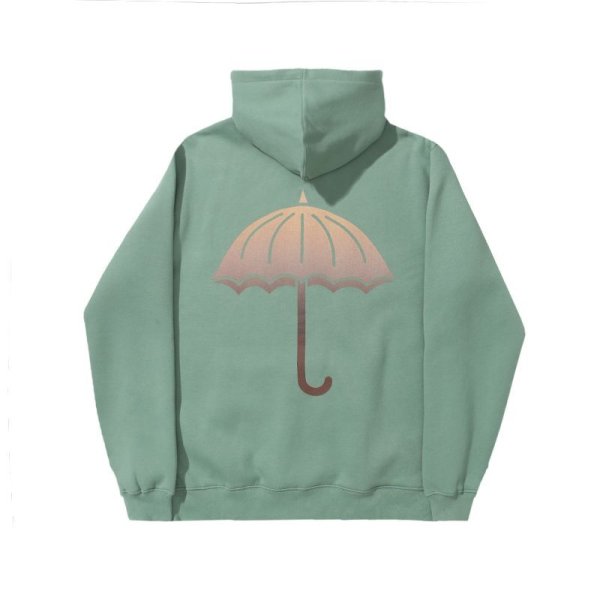 画像1: HELAS "DEGRADE HOODIE" - KHAKI GREEN (1)