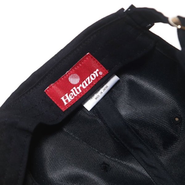画像4: HELLRAZOR "NWO LOGO 6PANEL CAP" - BLACK / YELLOW (4)