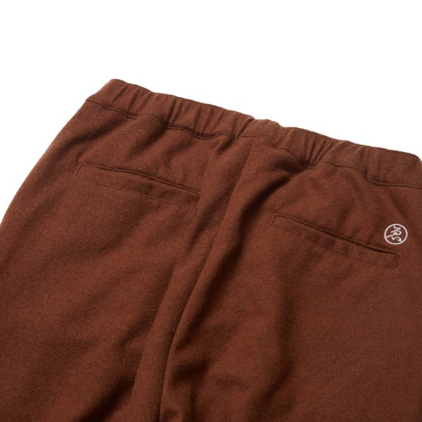 画像7: EVISEN SKATEBOARDS "WOOL PINTUCK TRACK PANTS" - OATMEAL (7)