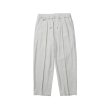 画像1: EVISEN SKATEBOARDS "WOOL PINTUCK TRACK PANTS" - OATMEAL (1)