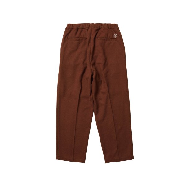 画像2: EVISEN SKATEBOARDS "WOOL PINTUCK TRACK PANTS" - OATMEAL (2)