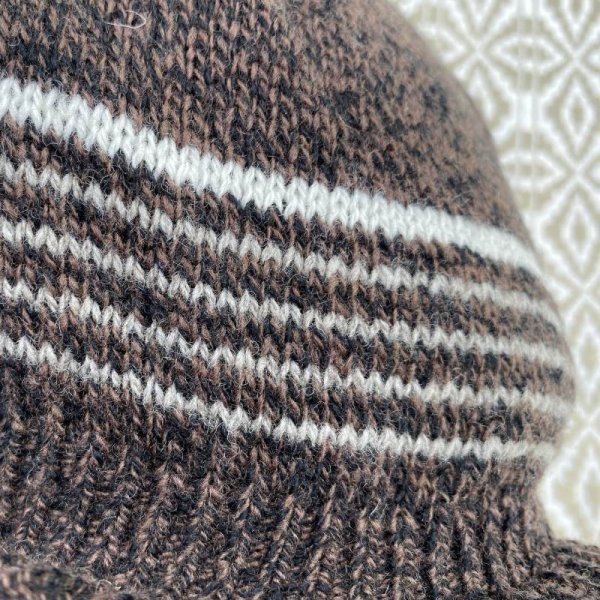画像5: NOROLL "LASKETELLA KNIT" - BROWN (5)