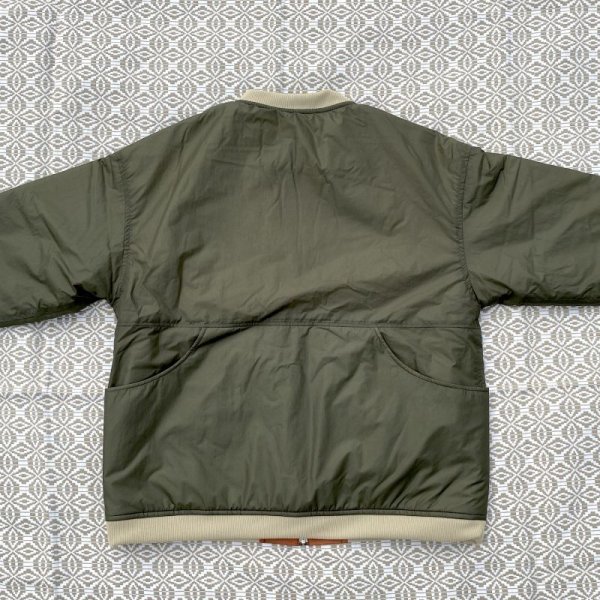 画像7: NOROLL "LIGHT SPACE JACKET" - ORANGE×OLIVE (7)