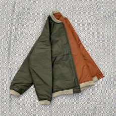 画像1: NOROLL "LIGHT SPACE JACKET" - ORANGE×OLIVE (1)