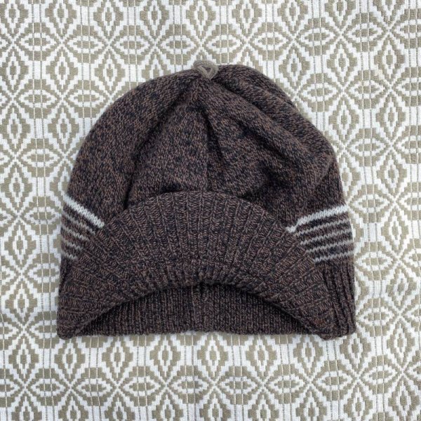 画像1: NOROLL "LASKETELLA KNIT" - BROWN (1)