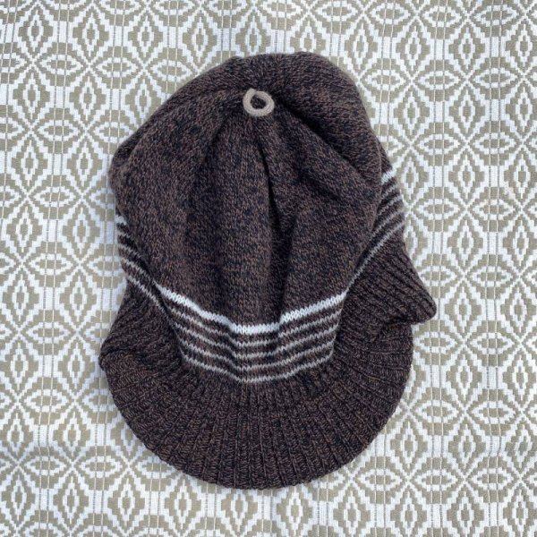 画像2: NOROLL "LASKETELLA KNIT" - BROWN (2)