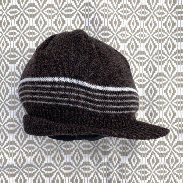 画像4: NOROLL "LASKETELLA KNIT" - BROWN (4)