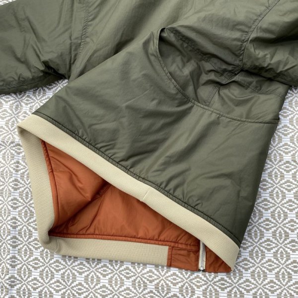 画像8: NOROLL "LIGHT SPACE JACKET" - ORANGE×OLIVE (8)