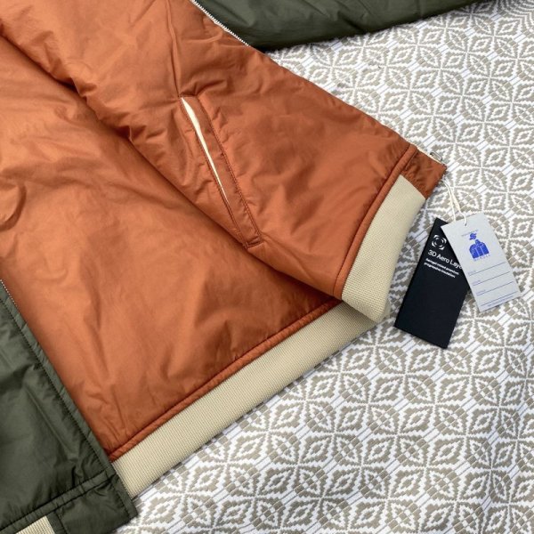 画像5: NOROLL "LIGHT SPACE JACKET" - ORANGE×OLIVE (5)